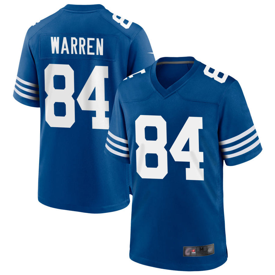 IN.Colts #84 Tyler Warren Player Royal Limited Game Football Jerseys