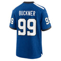 IN.Colts #99 DeForest Buckner Player Blue Alternate Home Game Football Jerseys