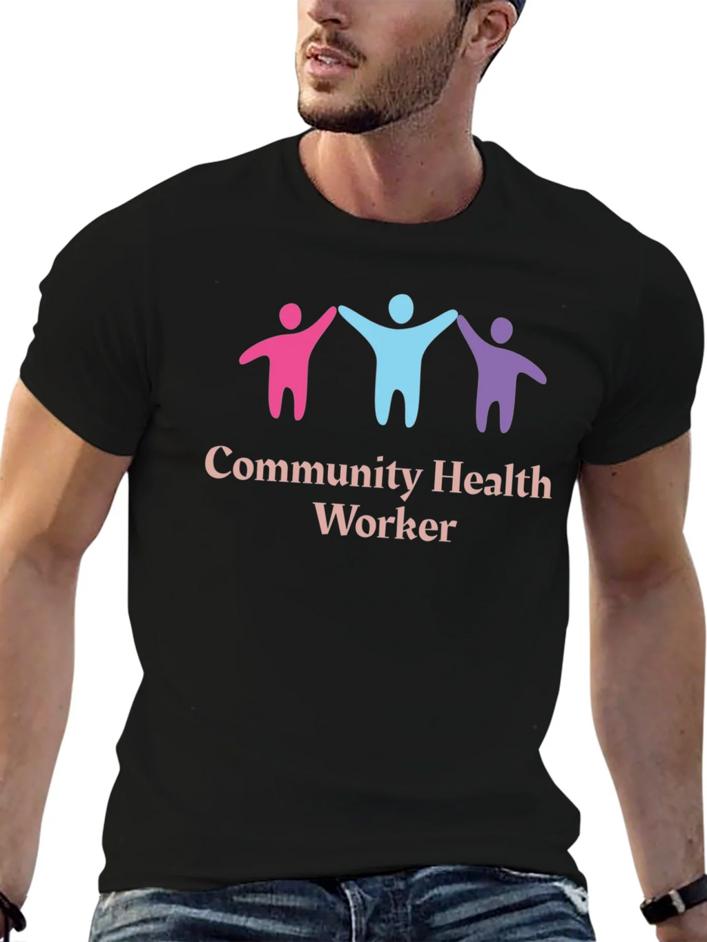 Community Health Worker Graphic T-Shirt