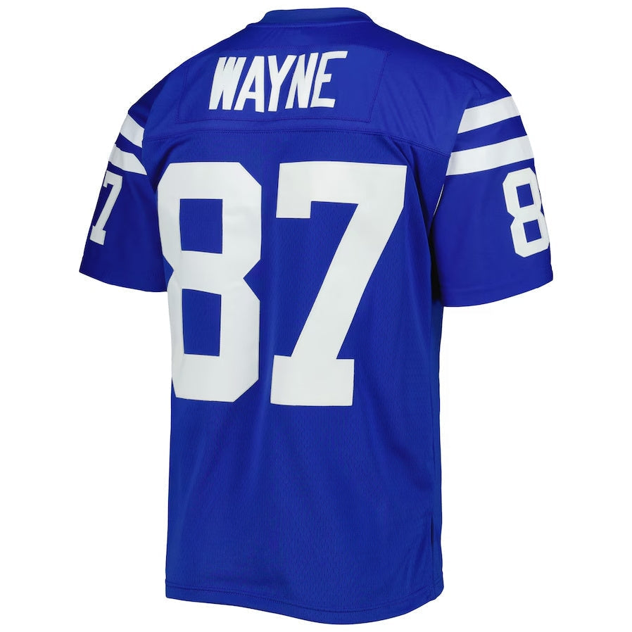 IN.Colts #87 Reggie Wayne  Legacy Replica Player Jersey - Royal Stitched American Football Jerseys