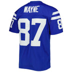 IN.Colts #87 Reggie Wayne  Legacy Replica Player Jersey - Royal Stitched American Football Jerseys
