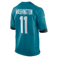 J.Jaguars #11 Parker Washington Player Teal Home Game Football Jerseys