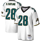 J.Jaguars #28 Fred Taylor Player  White Legacy Replica Football Jerseys