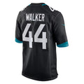 #44 Travon Walker Player J.Jaguars Black Game Football Jerseys