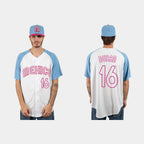 #16 JARREN DURAN MEXICO BASEBALL 2023 WORLD BASEBALL CLASSIC JERSEY ¨C WHITE BLUE Stitches Baseball Jerseys