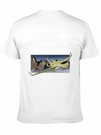 Easily Distracted By Airplanes Graphic Tee