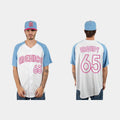 #65 JOSE URQUIDY MEXICO BASEBALL 2023 WORLD BASEBALL CLASSIC JERSEY ¨C WHITE BLUE Stitches Baseball Jerseys