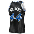 O.Magic #44 Jason Williams  2009-10 Hardwood Classics Swingman Jersey Black Stitched American Basketball Jersey