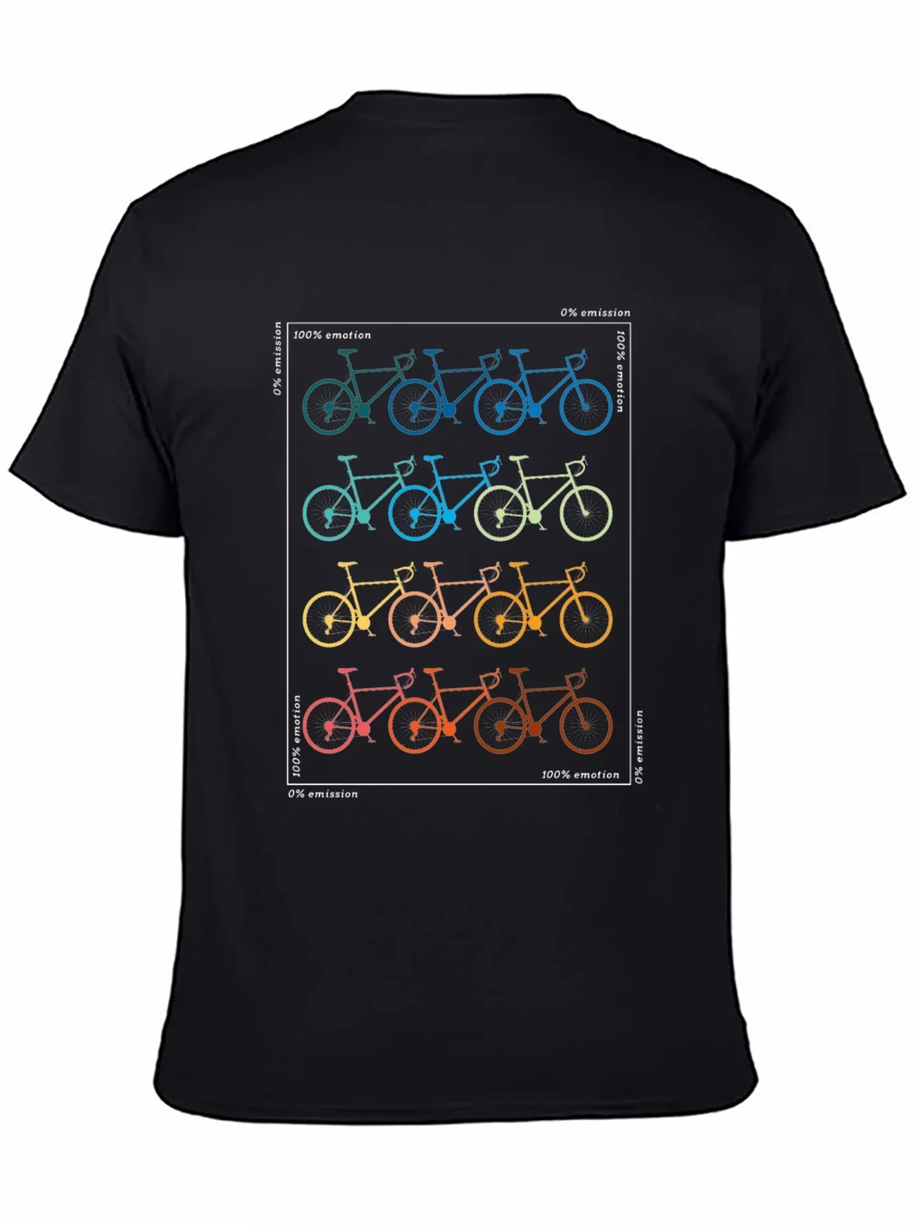 Cycling Emotion Graphic Tee - Eco Friendly Shirt