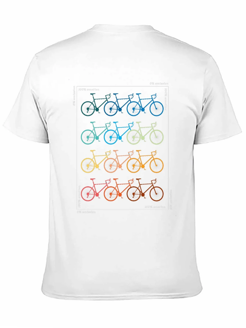 Cycling Emotion Graphic Tee - Eco Friendly Shirt
