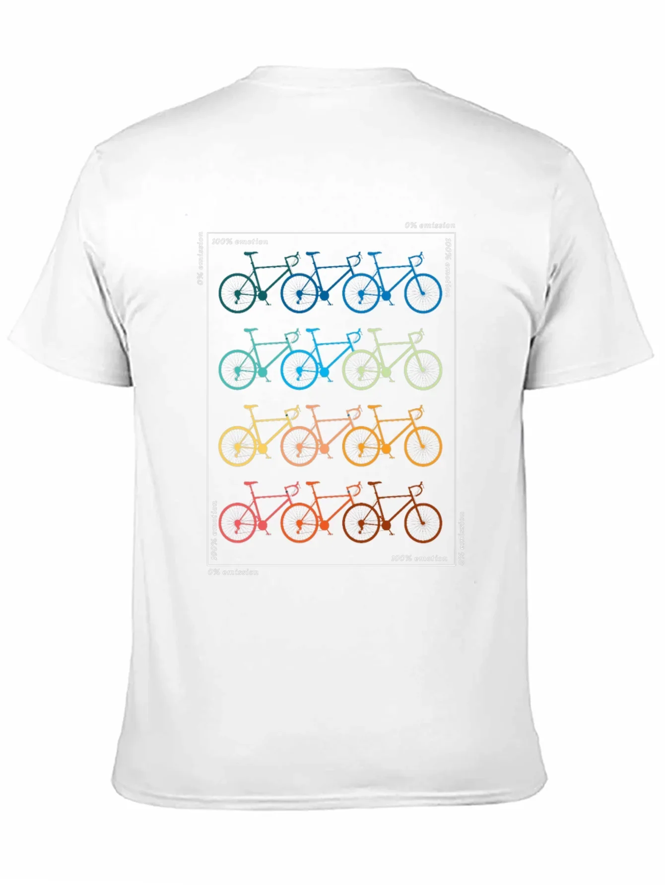 Cycling Emotion Graphic Tee - Eco Friendly Shirt