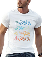 Cycling Emotion Graphic Tee - Eco Friendly Shirt