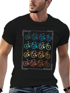 Cycling Emotion Graphic Tee - Eco Friendly Shirt