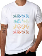 Cycling Emotion Graphic Tee - Eco Friendly Shirt