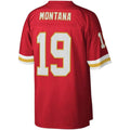 KC.Chiefs #19 Joe Montana  Red 1994 Legacy Player Replica Jersey Stitched American Football Jerseys