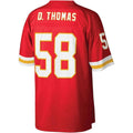 KC.Chiefs #58 Derrick Thomas  Red 1994 Legacy Replica Player Jersey Stitched American Football Jerseys