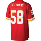 KC.Chiefs #58 Derrick Thomas  Red 1994 Legacy Replica Player Jersey Stitched American Football Jerseys