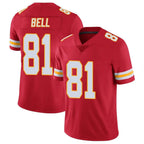 KC.Chiefs #81 Blake Bell Player Red Vapor Limited Stitched Football Jerseys