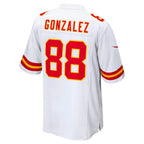 KC.Chiefs #88 Tony Gonzalez Player White Home Game Football Jerseys