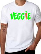 Veggie Graphic Tee - Vegan Carrot Humor Shirt