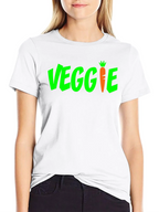 Veggie Graphic Tee - Vegan Carrot Humor Shirt