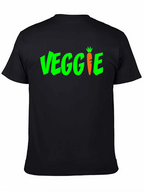 Veggie Graphic Tee - Vegan Carrot Humor Shirt
