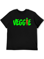 Veggie Graphic Tee - Vegan Carrot Humor Shirt