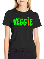 Veggie Graphic Tee - Vegan Carrot Humor Shirt