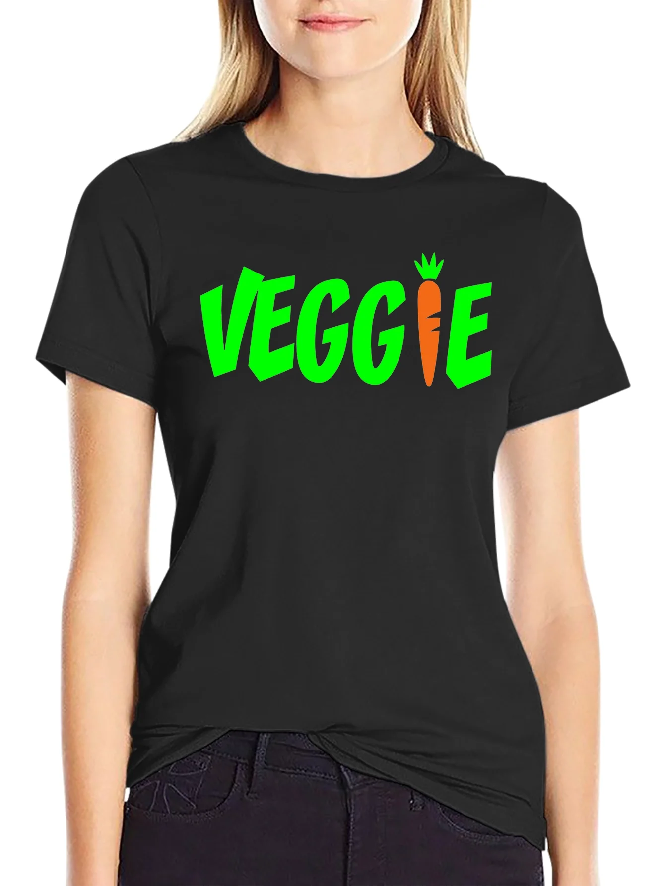 Veggie Graphic Tee - Vegan Carrot Humor Shirt