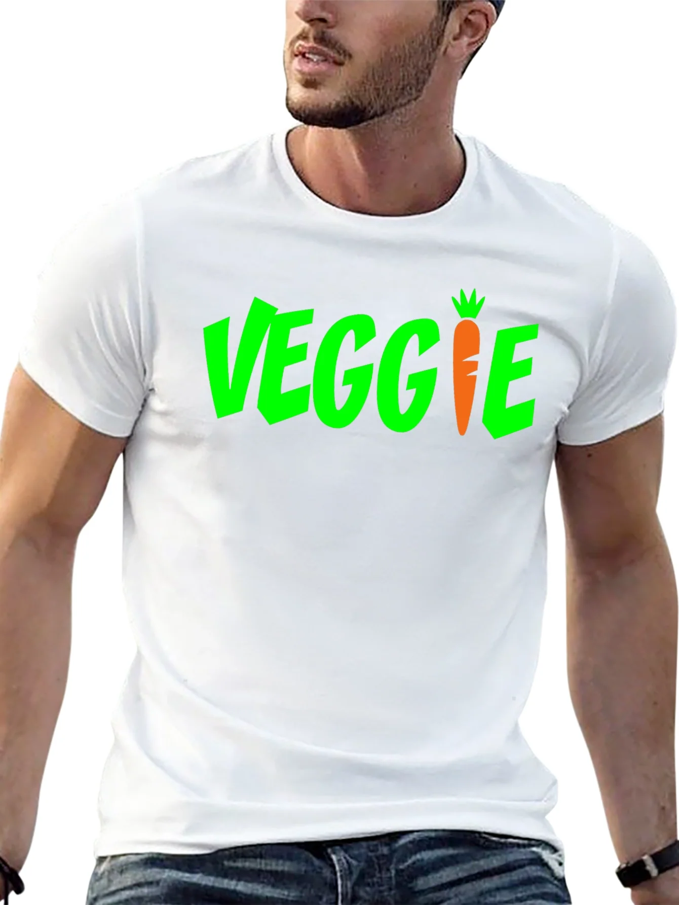 Veggie Graphic Tee - Vegan Carrot Humor Shirt