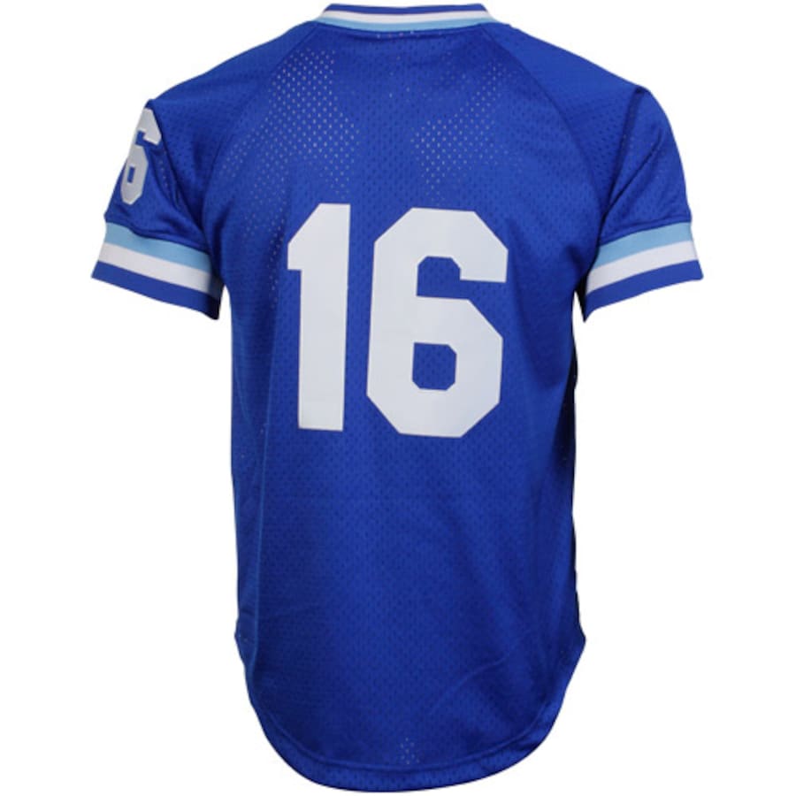 Kansas City Royals #16 Bo Jackson  Royal 1989 Authentic Cooperstown Collection Batting Mesh Practice JerseyBaseball Jerseys
