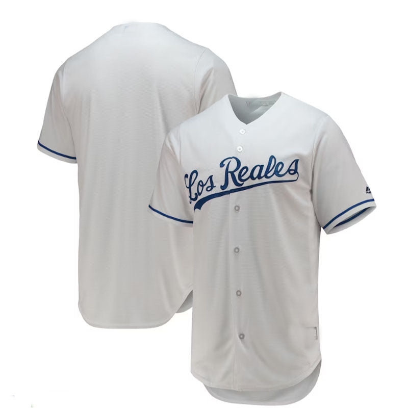 Kansas City Royals Team Official Jersey - White Baseball Jerseys