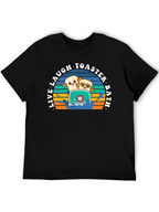 Live Laugh Toaster Bath T-Shirt