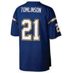 #21 LaDainian Tomlinson Player LA.Chargers  Navy Retired Legacy Replica Football Jerseys