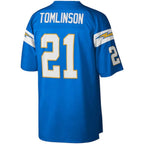 #21 LaDainian Tomlinson Player LA.Chargers  Powder Blue Legacy Replica Football Jerseys