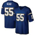 LA.Chargers #55 Junior Seau Player  Royal Legacy Replica Football Jerseys