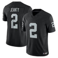 LV.Raiders #2 Ashton Jeanty Player Black Home Limited Football Jerseys
