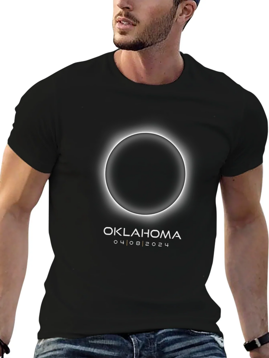 Oklahoma Solar Eclipse 04/08/2024 T-Shirt