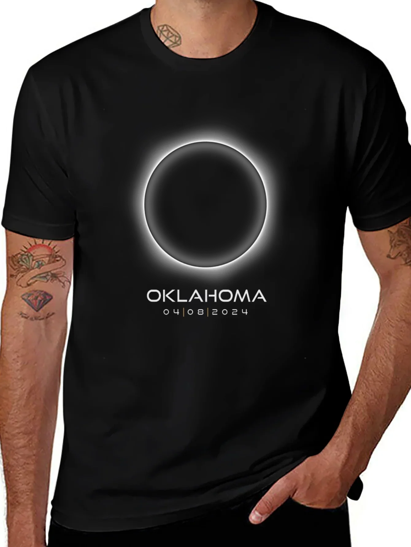 Oklahoma Solar Eclipse 04/08/2024 T-Shirt