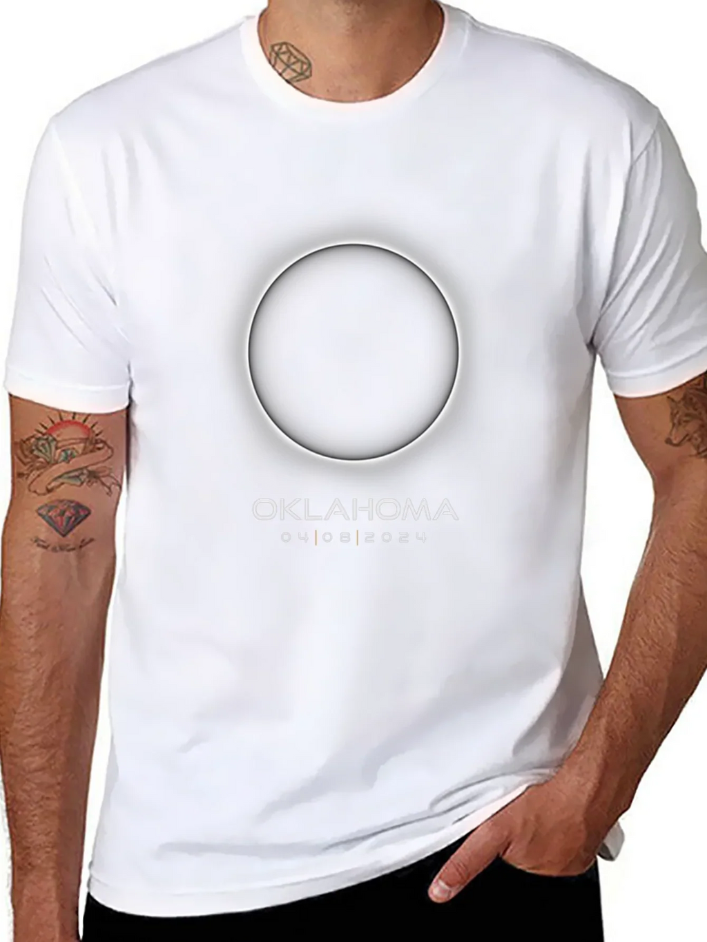 Oklahoma Solar Eclipse 04/08/2024 T-Shirt