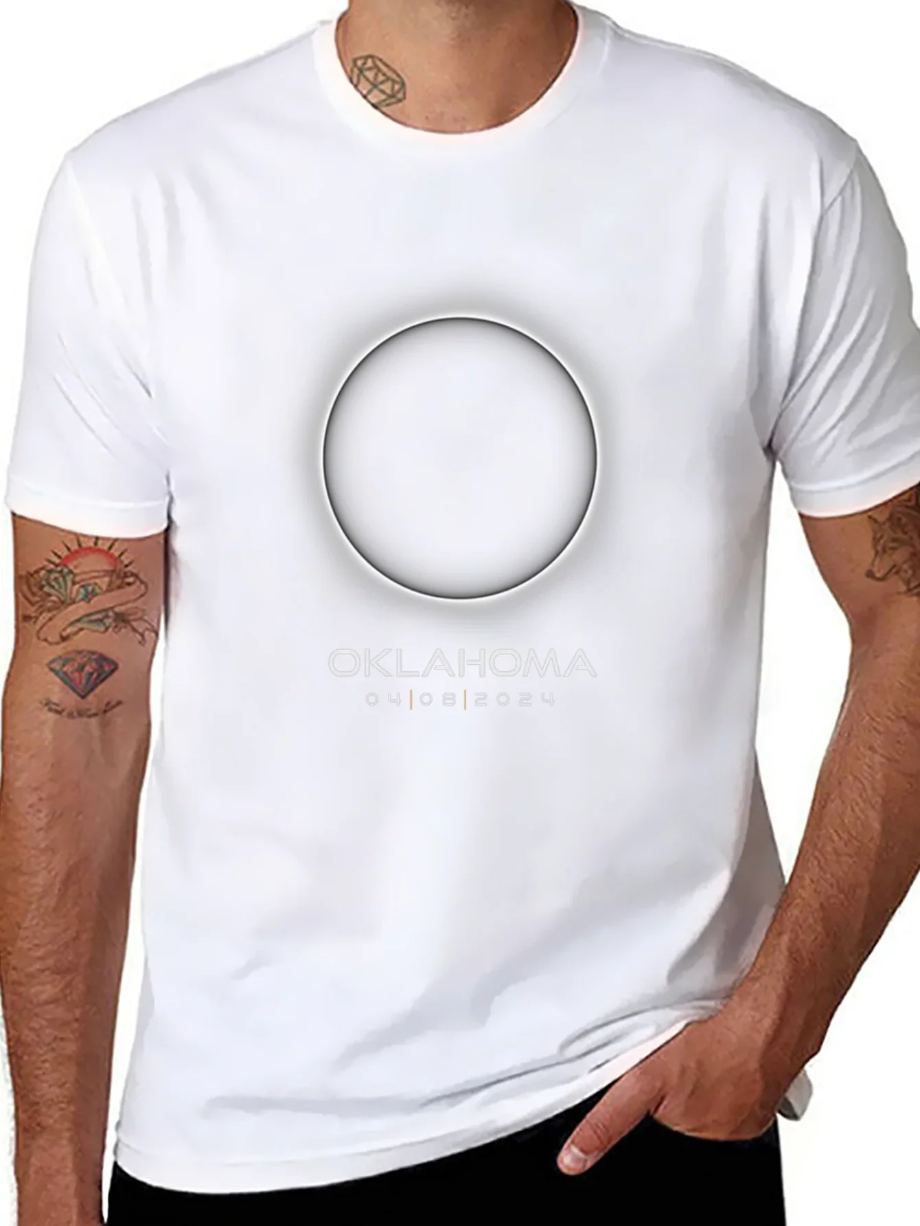 Oklahoma Solar Eclipse 04/08/2024 T-Shirt