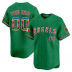 Custom Los Angeles Angels Mexico Vapor Premier Limited ¨C All Stitched Baseball Jersey