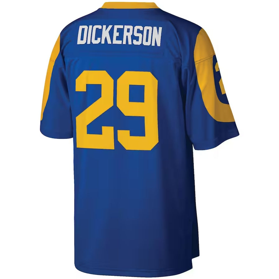 LA.Rams #29 Eric Dickerson  Legacy Replica Player Jersey - Royal Stitched American Football Jerseys