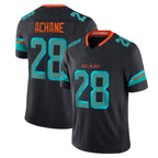 M.Dolphins #28 De?¡¥Von Achane Player Blue Rivalries Collection Vapor Limited Football Jerseys