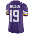 MN.Vikings #19 Adam Thielen Player Purple Vapor F.U.S.E. Limited Football Jerseys