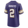 MN.Vikings #2 Isaiah Rodgers Player Purple Classic Game Football Jerseys