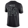 MN.Vikings #84 Randy Moss Black Retired Player RFLCTV Limited Player Jersey Stitched American Football Jerseys