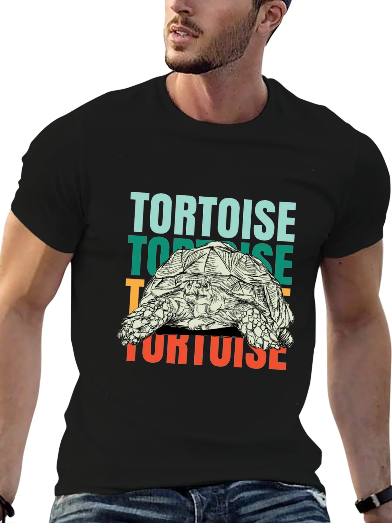 Retro Tortoise Graphic Tee