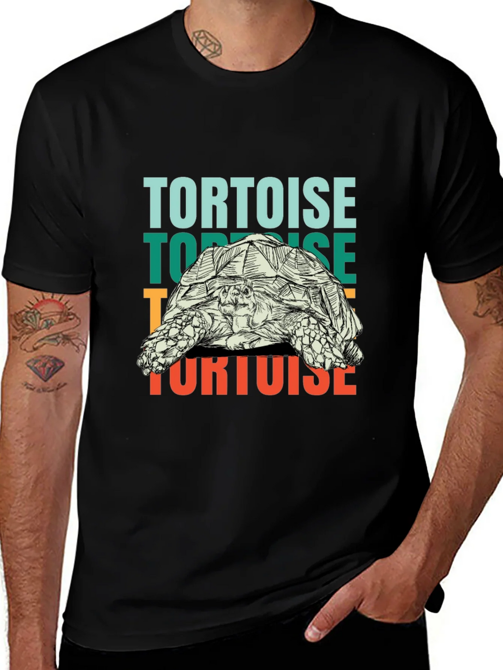 Retro Tortoise Graphic Tee