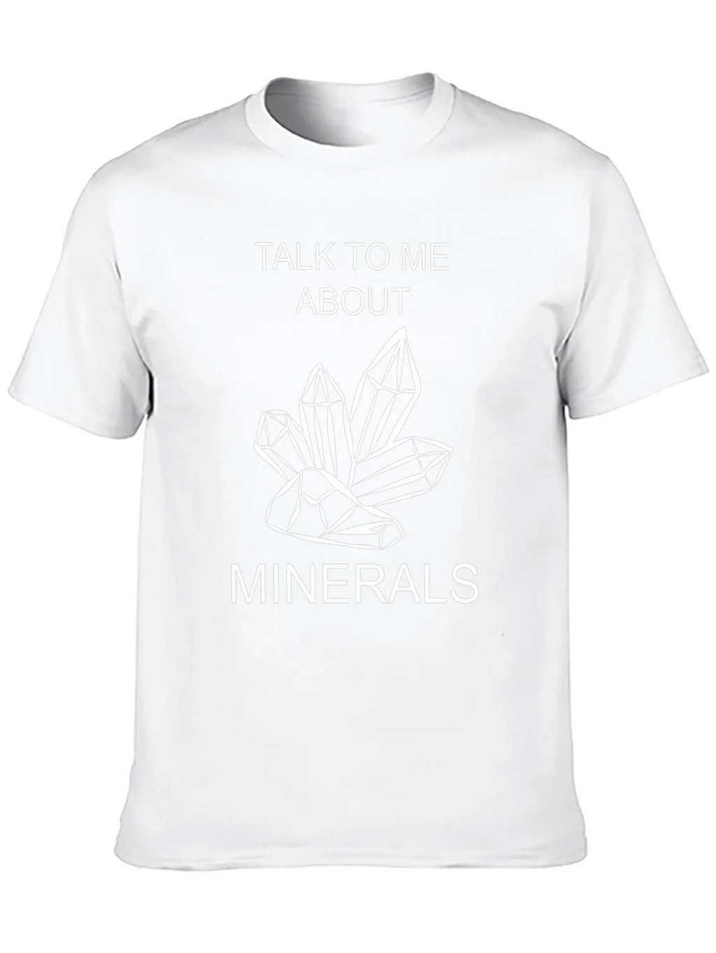 Talk To Me About Minerals T-Shirt - Black